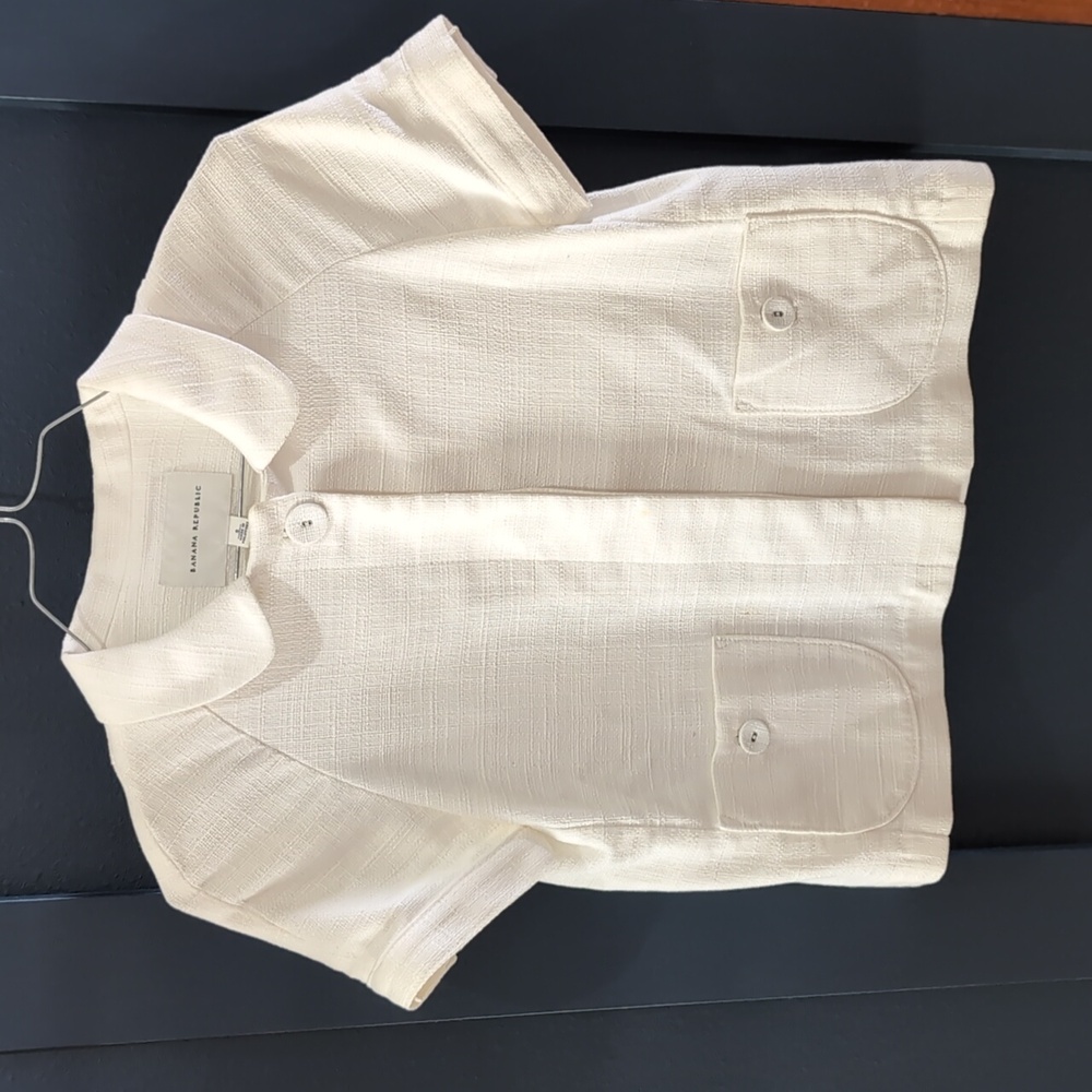 Banana Republic Short Sleeve Blazer